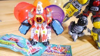 ガシャポン版もギガントホウオーに合体可能！宇宙戦隊キュウレンジャー ガシャポンキューボイジャー03全4種をレビュー！