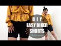 DIY Really Easy Biker Shorts