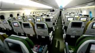 Ethiopian Airlines Boeing 787 Dreamliner in FRA - Economy Class cabin