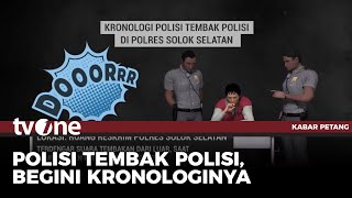 Ilustrasi Kronologi Tragedi Polisi Tembak Polisi | Kabar Petang tvOne