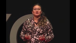 Walk a mile in our moccasins | Janelle Pewapsconias | TEDxYYC
