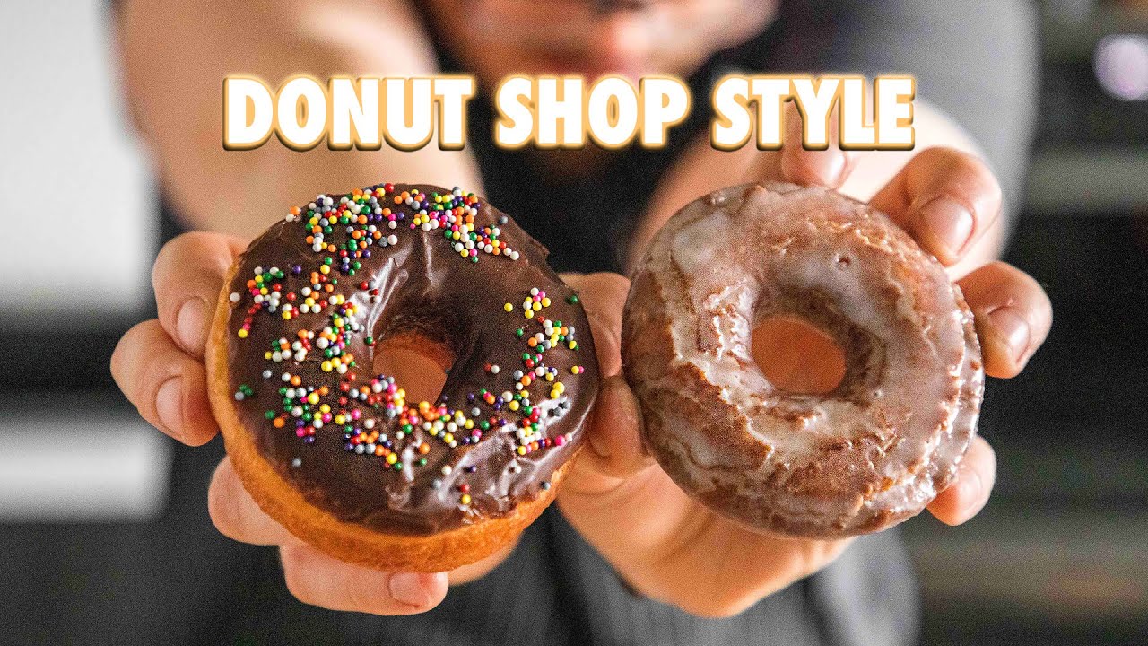 Making Easy Classic Donuts At Home - YouTube