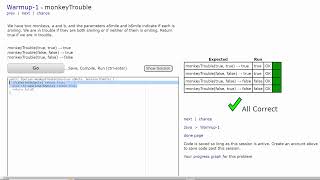CodingBat Java Warmup-1 Part 1