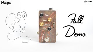 dpFX Thryallis DEMO + REVIEW | Discrete Germanium Boost, Overdrive, Distortion, Fuzz | Guitar \u0026 Bass