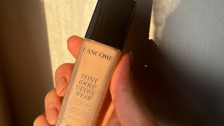 ［LANCOME 蘭蔻零粉感超持久粉底 ］油肌10小時無補妝實測