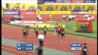 Walter Dix Storms to London 200m Victory