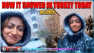 HOW IT SNOWED IN TURKEY TODAY - 19.2.2025