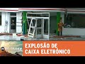 Criminosos explodem caixa eletrônico em posto de combustível - SBT Rio Grande - 03/09/18