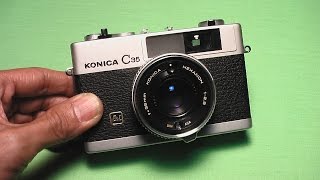 コニカC35E\u0026Lの使い方 KONICA C35 E\u0026L How to use 1970s visual distance estimation camera