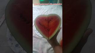 Heart shape from watermelon🍉|| तरबूज़ से Heart ❤️ बनाया||