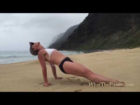 Work Out : Reverse Plank to Strengthen Postural Muscles ( What the Fitness )