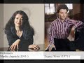 argerich and kissin play lutoslawski paganini variations audio sheet music