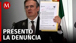 Ebrard busca extinción de dominio; presenta denuncia contra plaza Izazaga 89