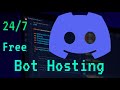 How to host your discord bot for free [24/7] [Python and Node.js]