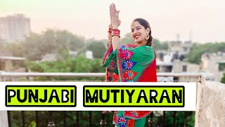 Punjabi Mutiyaran Dance Cover - Festivals Special | Jasmine Sandlas | RR Dancemania Troupe