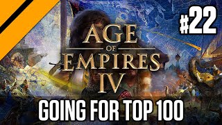 Beginning the Climb to Top 100 P1 | Age of Empires 4