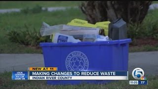 Making changes to reduce waste