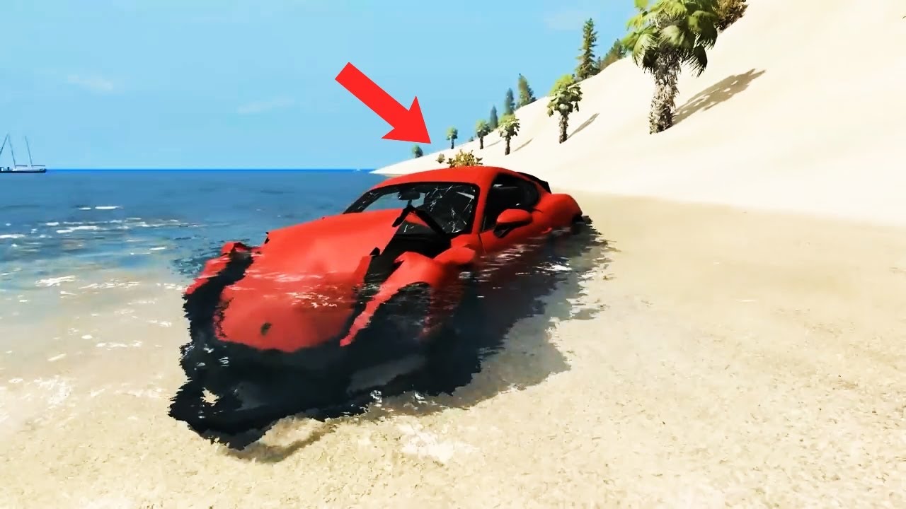 Ultra Realistic Car Crashes BeamNG Drive - YouTube