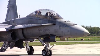 CF-18 HORNET M.A.A.S. CABLE SNAG / AIRSHOW LONDON 2023 (8/31/2023)