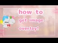 「🌷」• How to get image overlay! • [#starayvanii #emojifox]