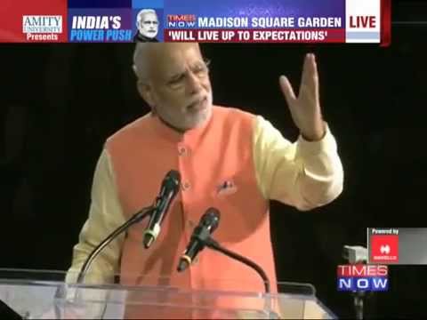 PM Narendra Modi speech at Madison Square Garden,New York , USA  download full