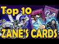 Zane's Top 10 Most IMPORTANT Cards (That He Used In The Anime)