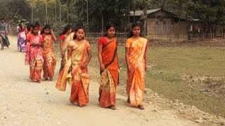 A bodo village, Assam