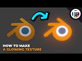 How to make a glowing texture in Blender 4.4