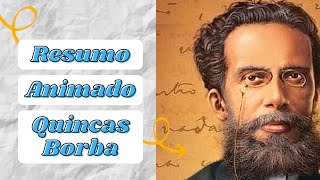 Resumo QUINCAS BORBA | Cartoon Explica 📚💡