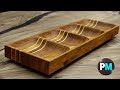 How to Make a Wooden Compartmental Dish | DIY Woodworking |