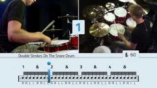 Double Stroke Rolls On The Toms - Free Drum Lessons
