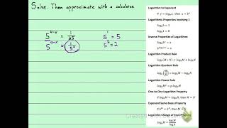 130 FER #40 Solve an Exponential Equation Using Same Bases