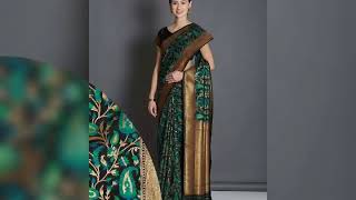 Indian Silk katan saree by Rajtex