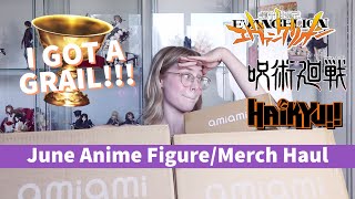 HUGE June Anime Figure and Merch Haul (w/Timestamps) // Radio Eva, Jujutsu Kaisen, Haikyuu, + more!