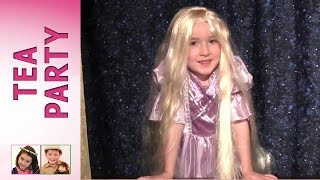 Princess Rosie as Rapunzel