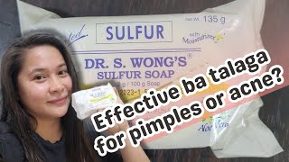 DR. S WONG'S SULFUR SOAP WITH MOISTURIZER| FIRST IMPRESSION