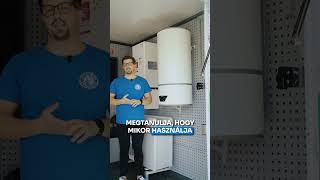 Elhoztuk az Ariston autóját, hogy bemutassuk nektek a Lydos Hybrid hőszivattyús vízmelegítőt. 🚛🛁