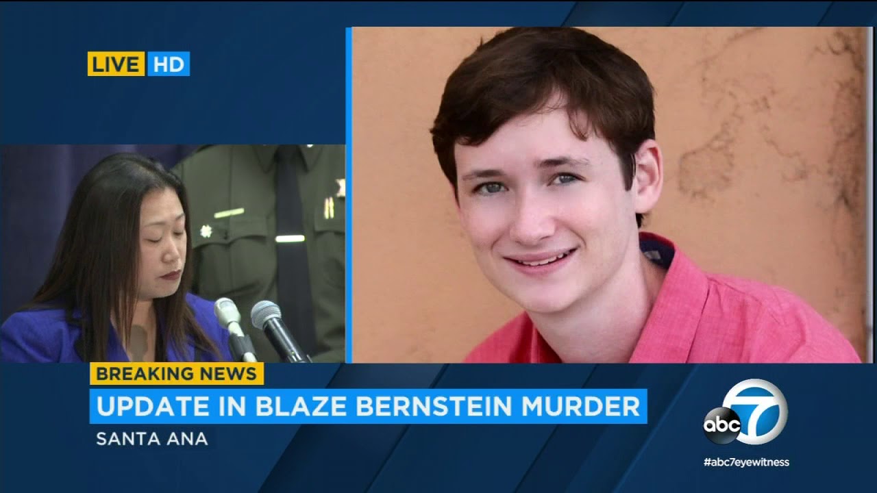 Blaze Bernstein Homicide Case: Former Classmate To Be Arraigned I ABC7 ...