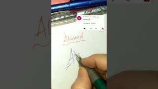 Ahmed Name 📛 Signature ✍️#youtubeshorts #ytshorts #youtube