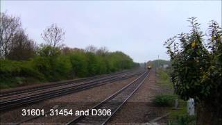 DCR 31601 Opens Up Hauling 31454 and D306 Atlantic Conveyor 29/04/2012