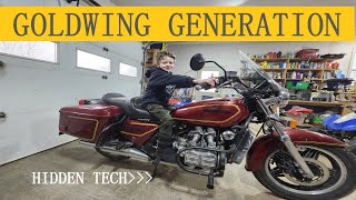 Honda Goldwing GL1100 - 40 years old technology that's still considered fancy