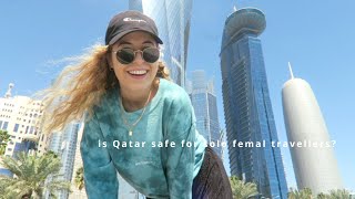 traveling Qatar ALONE wasn't a good idea? | 24h ind Doha 🇶🇦