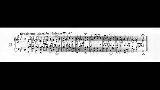 Erhalt'uns, Herr, bei deinem Wort (Chorale No 72)