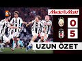 Galatasaray 0 - 5 Beşiktaş | 2024 Süper Kupa Finali | Uzun Özet