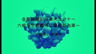 金剛經裡的消業大法之十一  六根淨念相繼得三摩地斯為第一