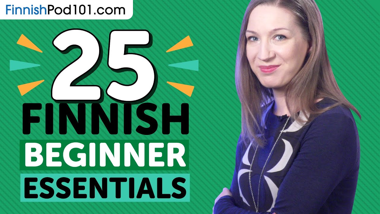 25 Beginner Finnish Videos You Must Watch | Learn Finnish - YouTube