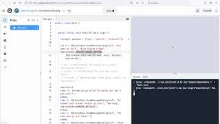 Programming with Java in a web browser