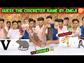 Guess The Cricketers Name By Emojis Funny Wax Challenge 😟 #cricketchallenge  | Sahil Khan NT | #fun