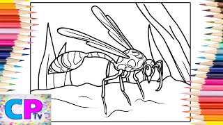 Wasp Coloring Pages/Insects Coloring/Elektronomia - Sky High [NCS Release]NCS Music/Electronomia