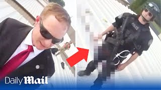 Secret Service seen near body of Trump shooter in chilling bodycam